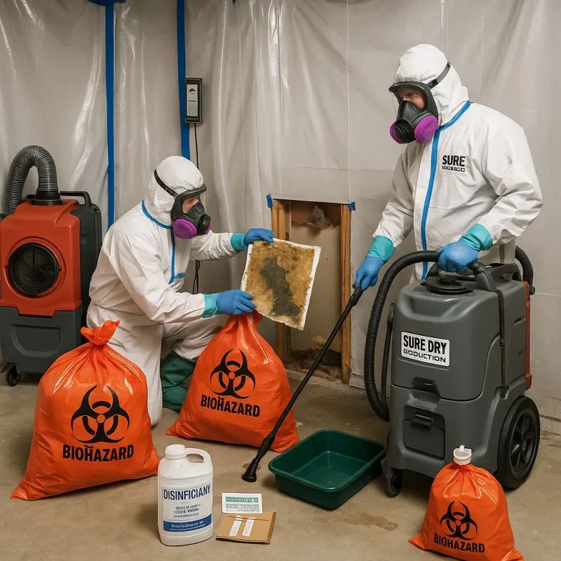 Contaminated Water Handling Protocols process in Delevan, NY