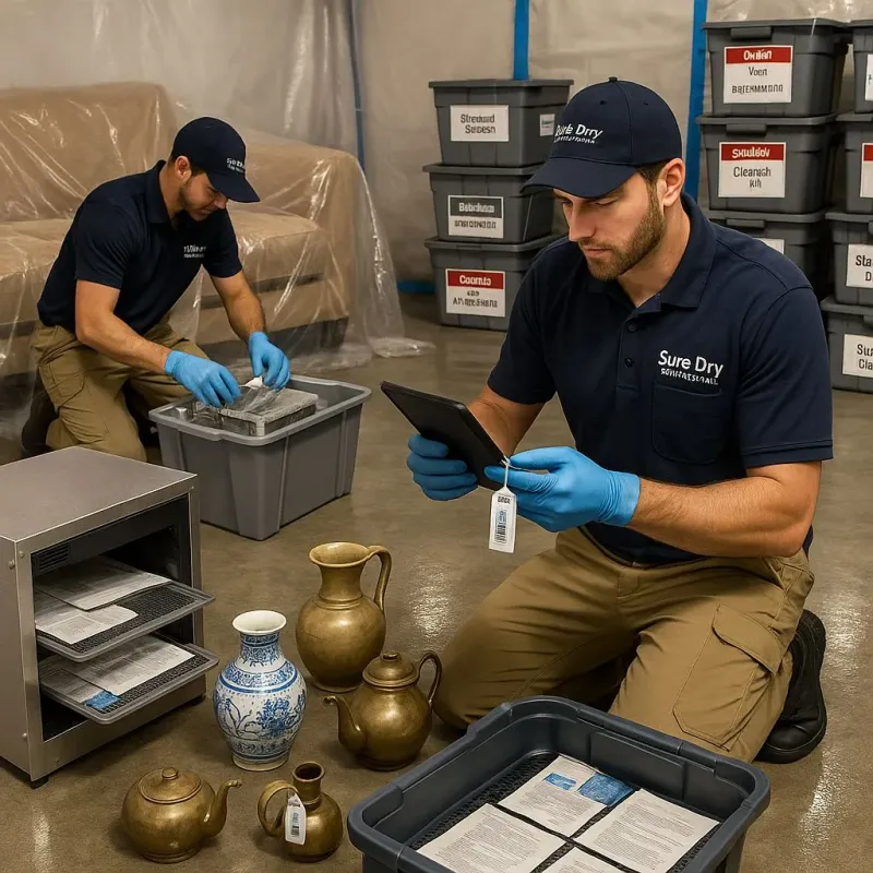 Content Protection and Restoration process in Delevan, NY